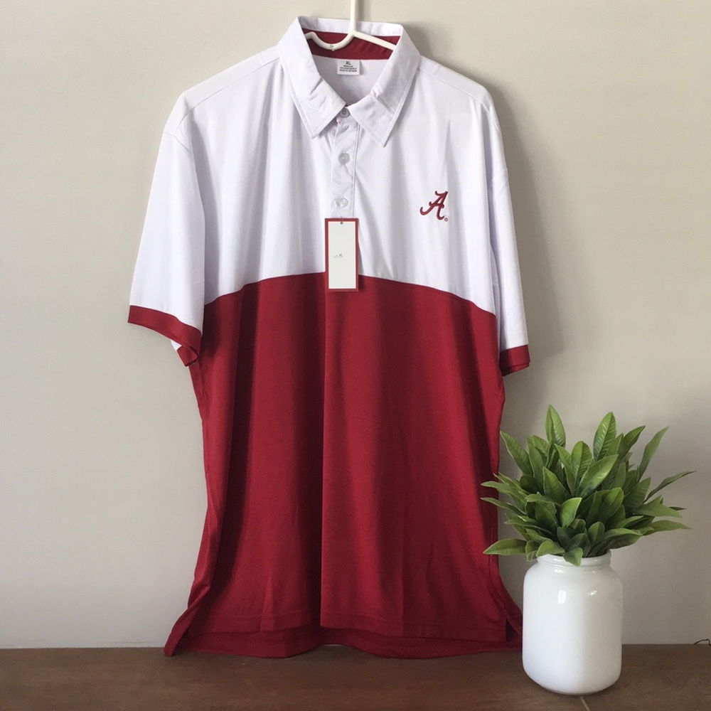 NWT Alabama dry fit collared shirt, XL